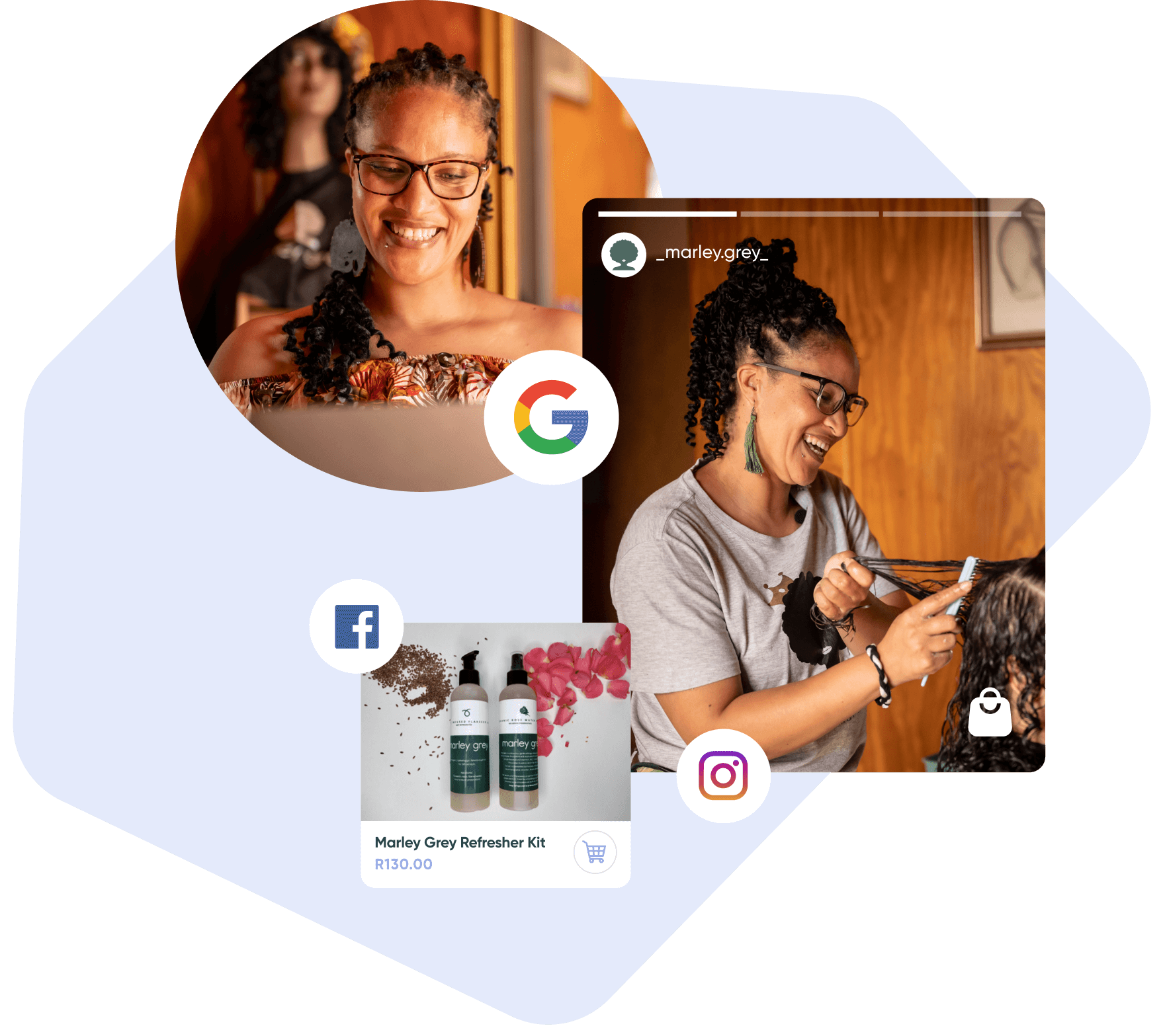 Sell everywhere with Shopstar — a maker selling on Google, Facebook and Instagram